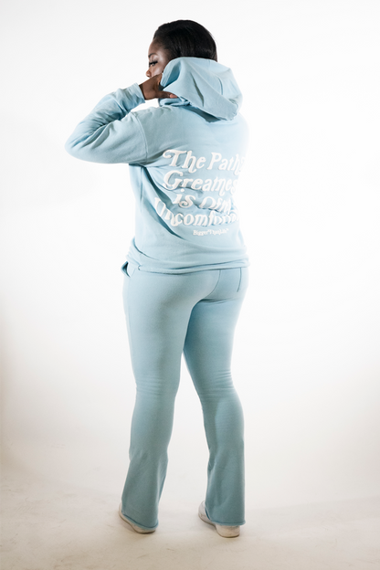 Flare Blue Sweatsuit Set