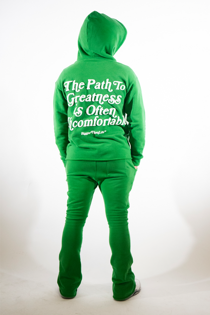 Flare Green Sweatsuit Set
