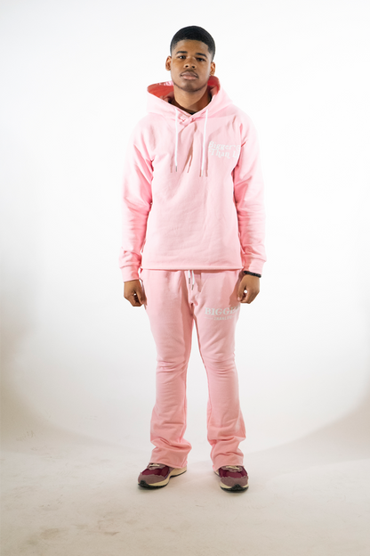 Flare Pink Sweatsuit Set