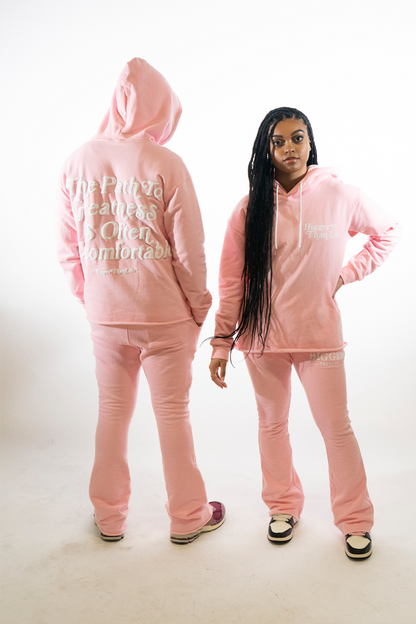 Flare Pink Sweatsuit Set Biggerthanlifeapperal